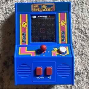 Ms. Pac-Man Retro Mini Video Arcade Game